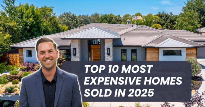 Top 10 Most Expensive Home Sold in Roseville in 2025